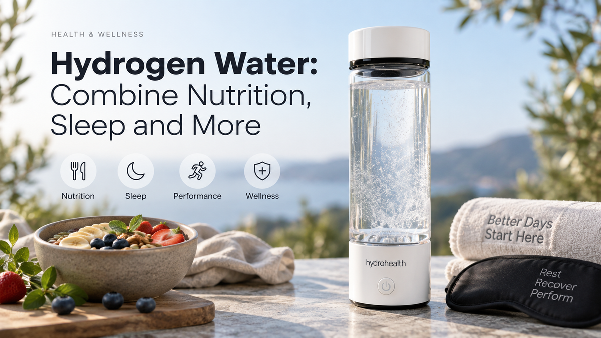 Hydrogen Water: Combining Nutrition and Sleep