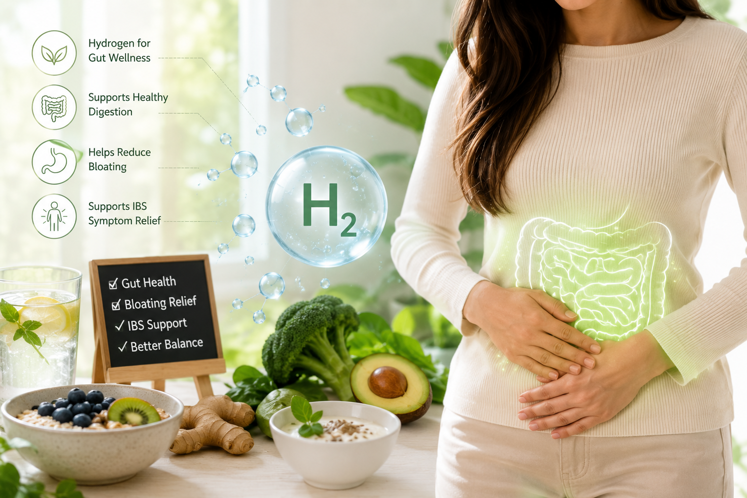 Can Hydrogen Help With Bloating and IBS?