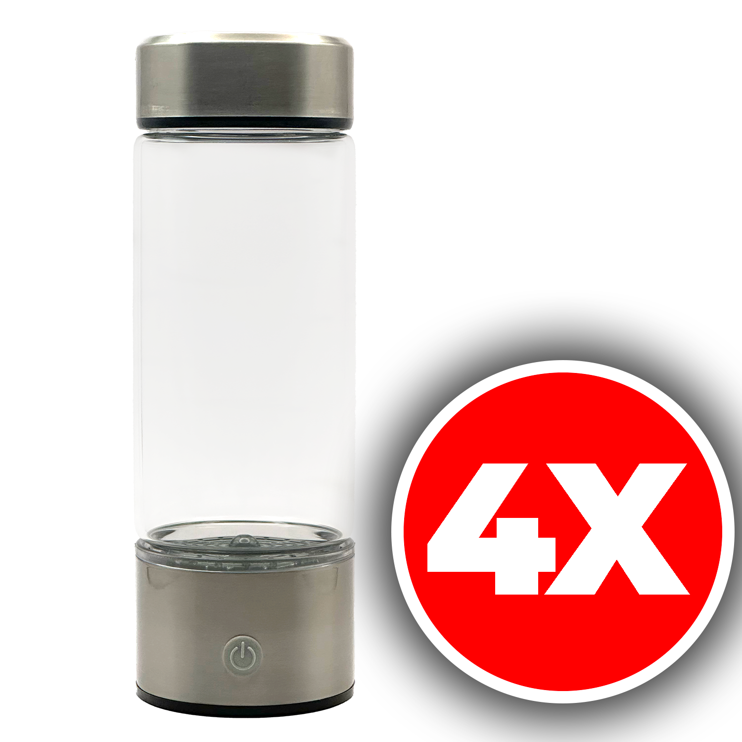 hydrohealth™ - Hydrogen Water Bottle 4x