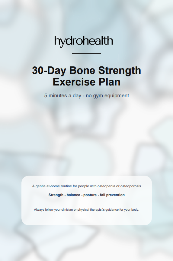30-Day Bone Strength Exercise Plan (Ebook)