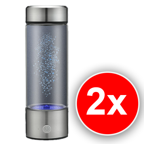2x Hydrogen Water Bottle