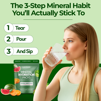 Mineral Hydration Pack (4 Flavor Electrolytes)